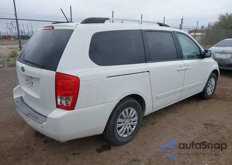 2011 Kia Sedona Lx из США, поврежденный, VIN KNDMG4C79B6363619